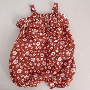 Carters floral romper
